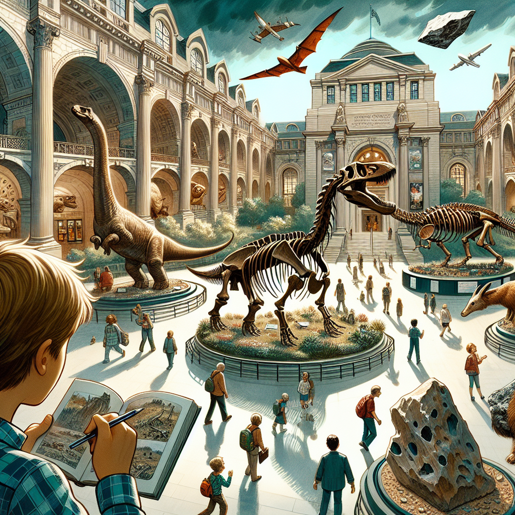 Visite du musée d’histoire naturelle de new york
