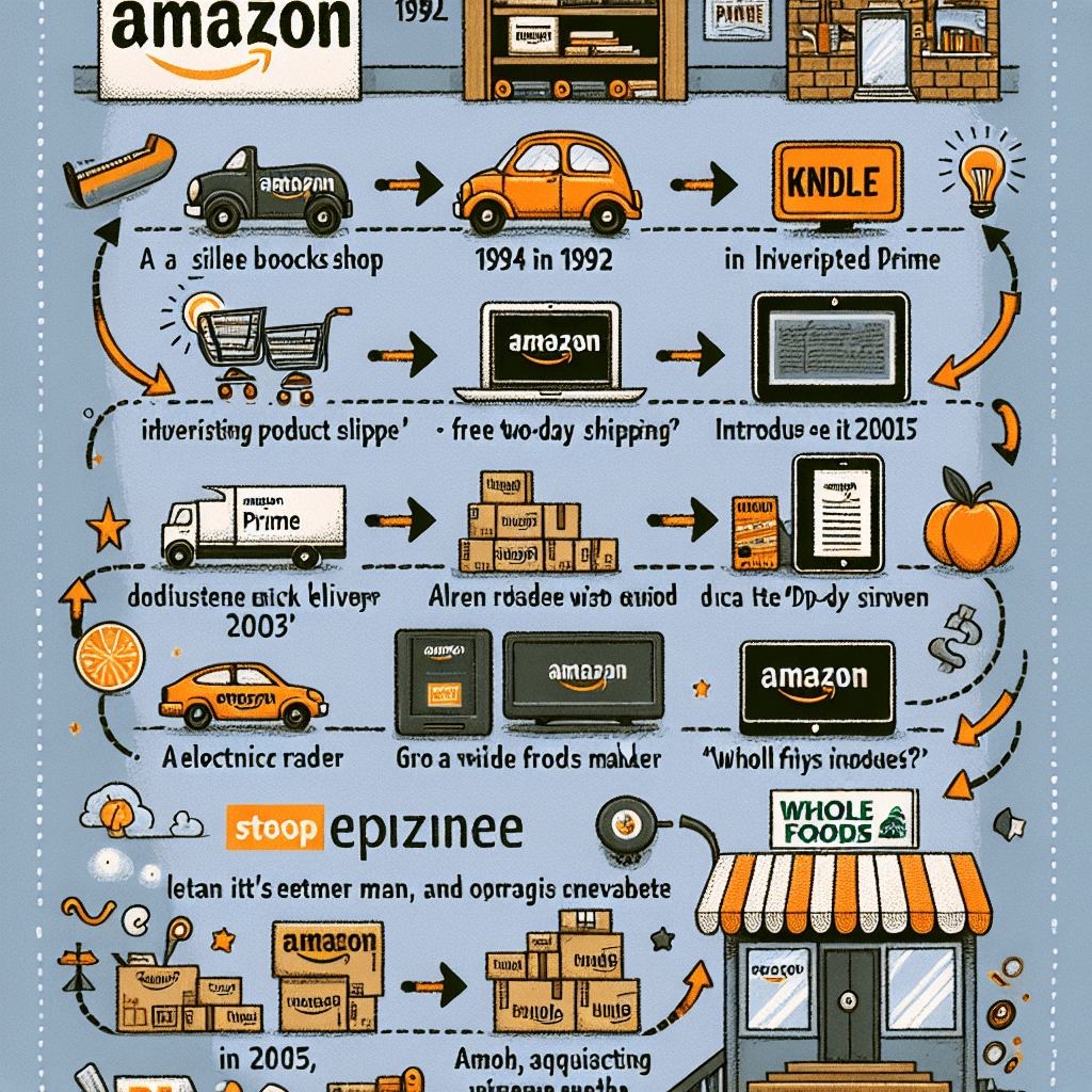L&rsquo;histoire d&rsquo;Amazon