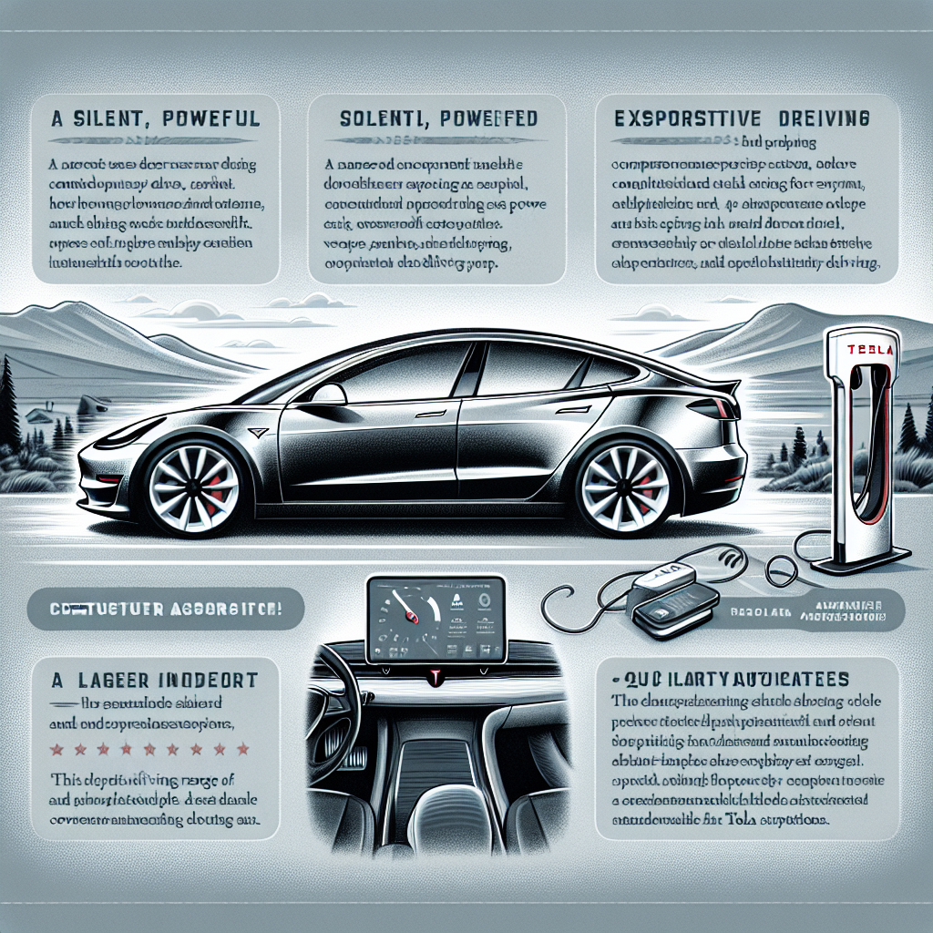 La vie à bord d’une tesla modèle 3