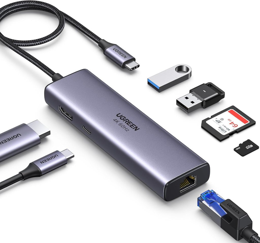 UGREEN Revodok 107 : Le Hub USB-C 7-en-1 Indispensable pour une Connectivité Maximale&nbsp;!