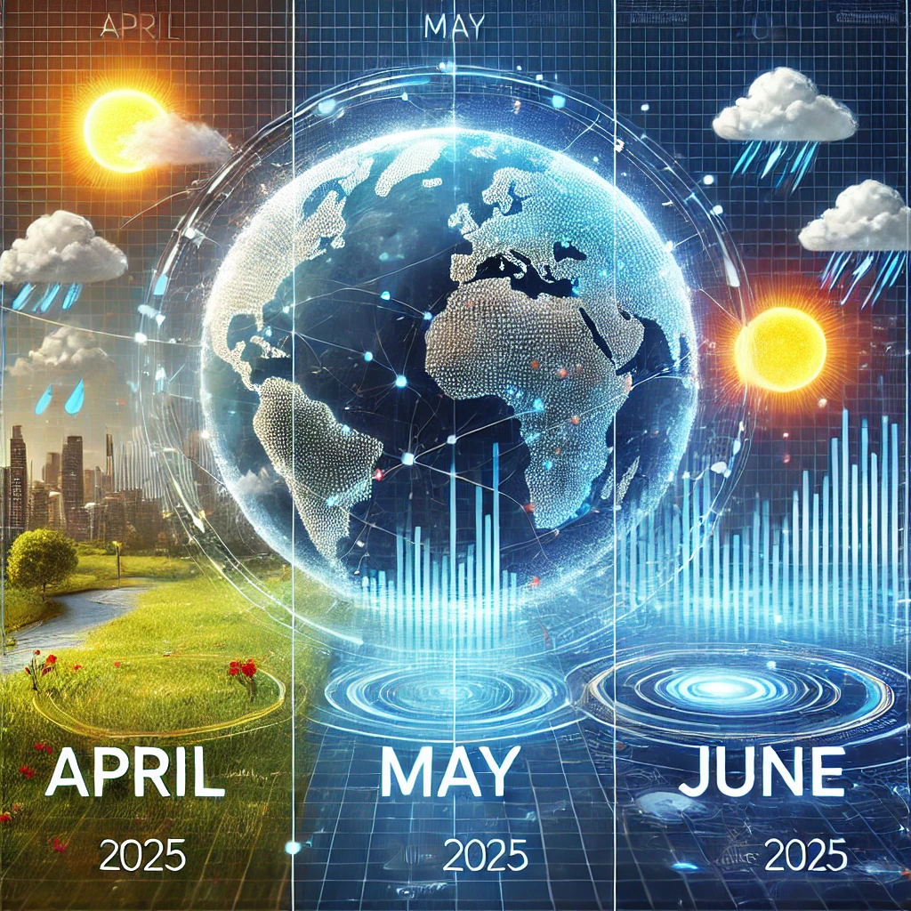 Prévisions Météo pour Avril, Mai et Juin 2025 : Vers un Printemps Chaotique&nbsp;?