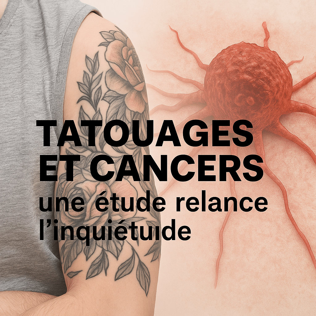 🧬 Tatouages et cancers : une étude relance l’inquiétude