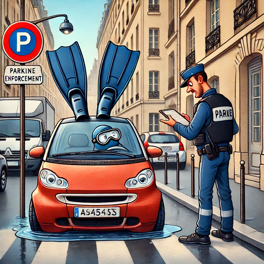 Quand l’Ingéniosité Frôle l’Illégalité : L’Astuce Insolite d’un Automobiliste Contre le Stationnement Payant