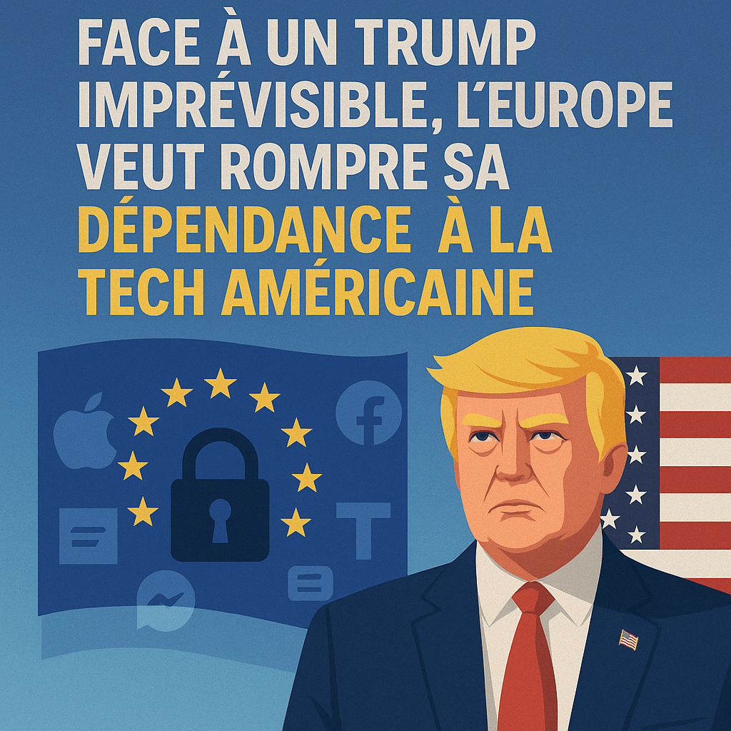 🇪🇺 Face à un Trump imprévisible, l’Europe veut rompre sa dépendance à la tech américaine