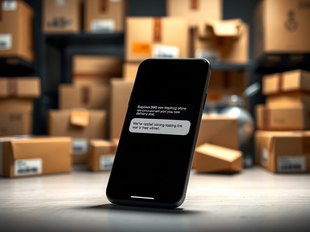 🎁 Arnaque au colis : quand un simple SMS transforme votre adresse en mine d’or pour les escrocs