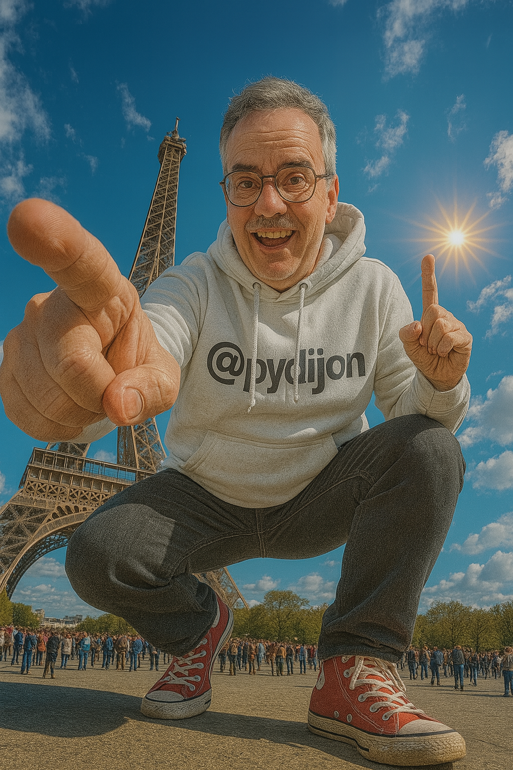 🤯 Créer une scène géante et délirante à Paris grâce à ce prompt ultra précis