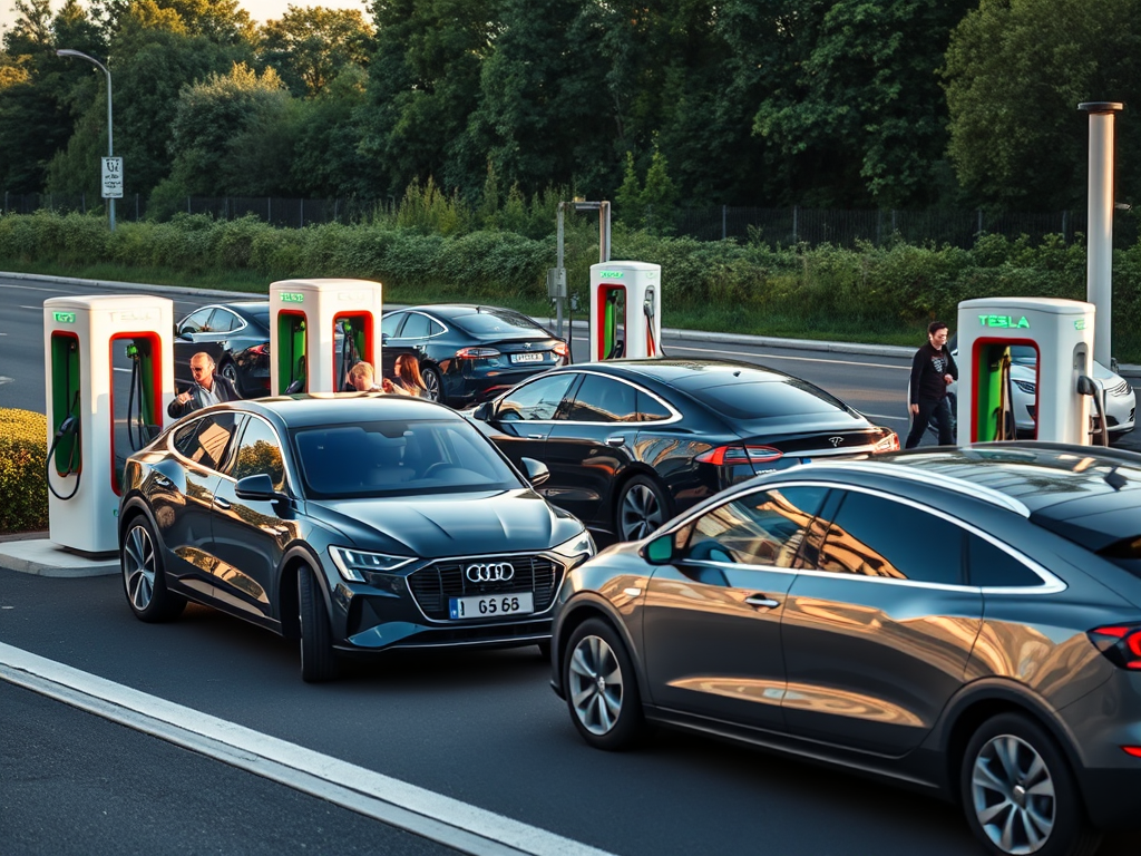 Quelle affluence aux bornes de recharge sur les autoroutes en été 2025 ? Un reportage révélateur