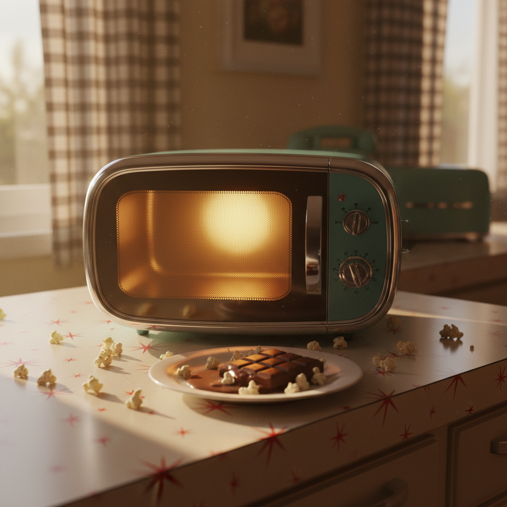 🍫📡 Le micro-ondes est né d’un radar de guerre : son inventeur a touché 2 dollars (et la légende du chocolat fondu n’est pas prouvée)