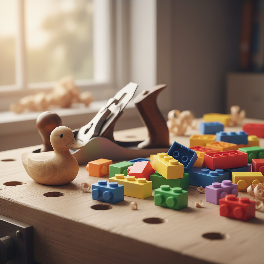 🧱🇩🇰 Lego est né dans un atelier de menuisier : son nom veut dire « jouez bien » (et une brique de 1949 a tout changé)